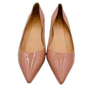 Petit Cadeau Heels Dress Shoes Blush Pink Nude Beige Size 15 Patent Kitten Work